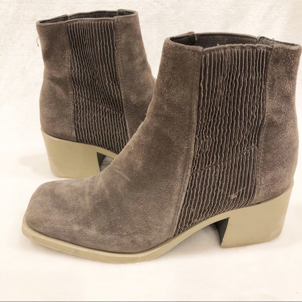 Avaya Suede Leather Booties